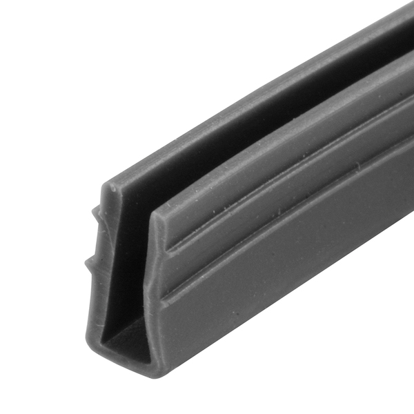 Prime-Line 7738 0.18 in. x 200 ft. Gray Vinyl Glass Glazing Channel 1 Roll P 7738